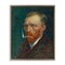 Stupell Industries Van Gogh Portrait with Smoke Floating Frame, design by Masters Redux